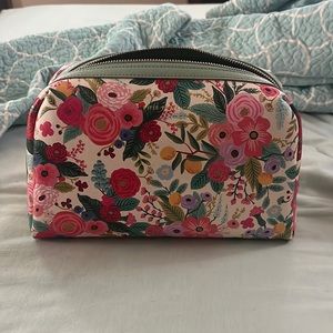 Rifle paper large cosmetic pouch
